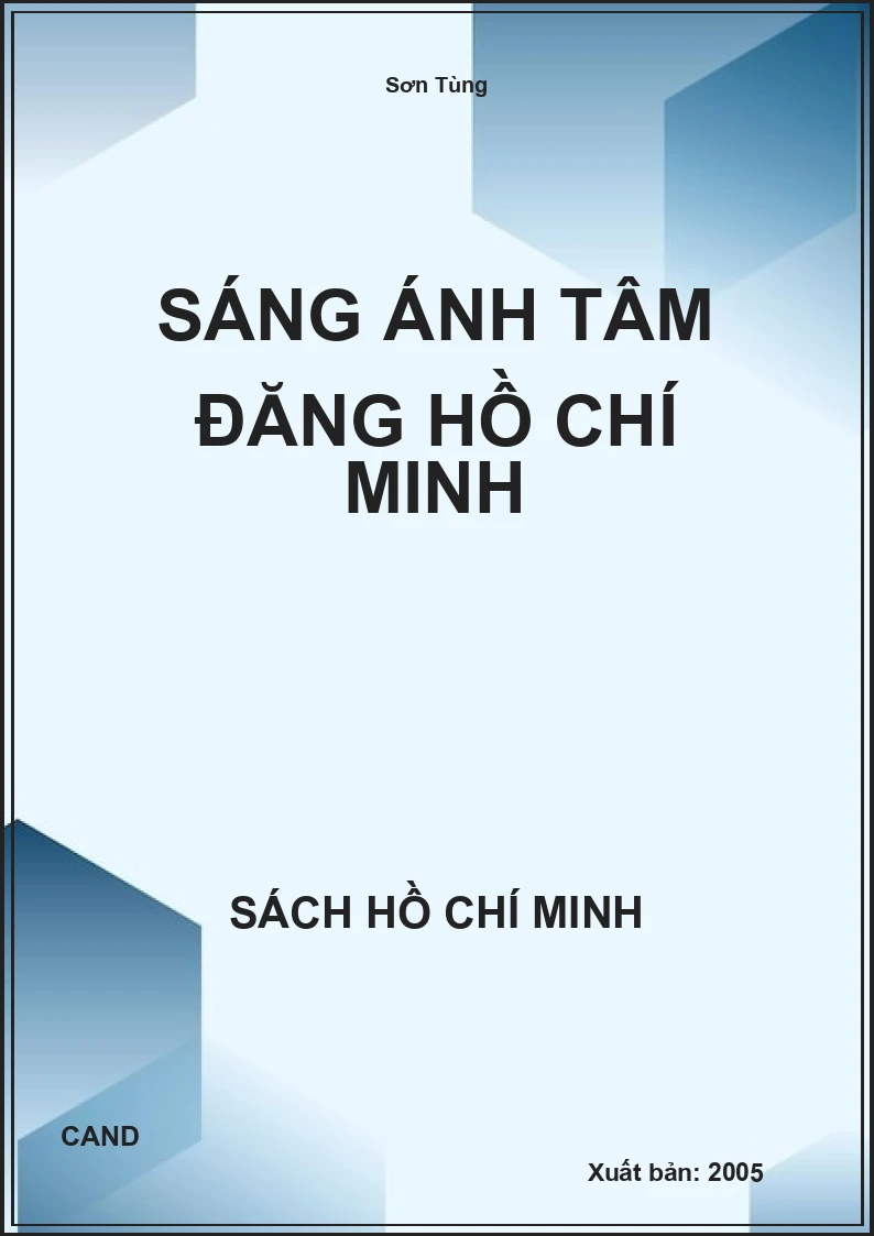 Sáng ánh tâm đăng Hồ Chí Minh