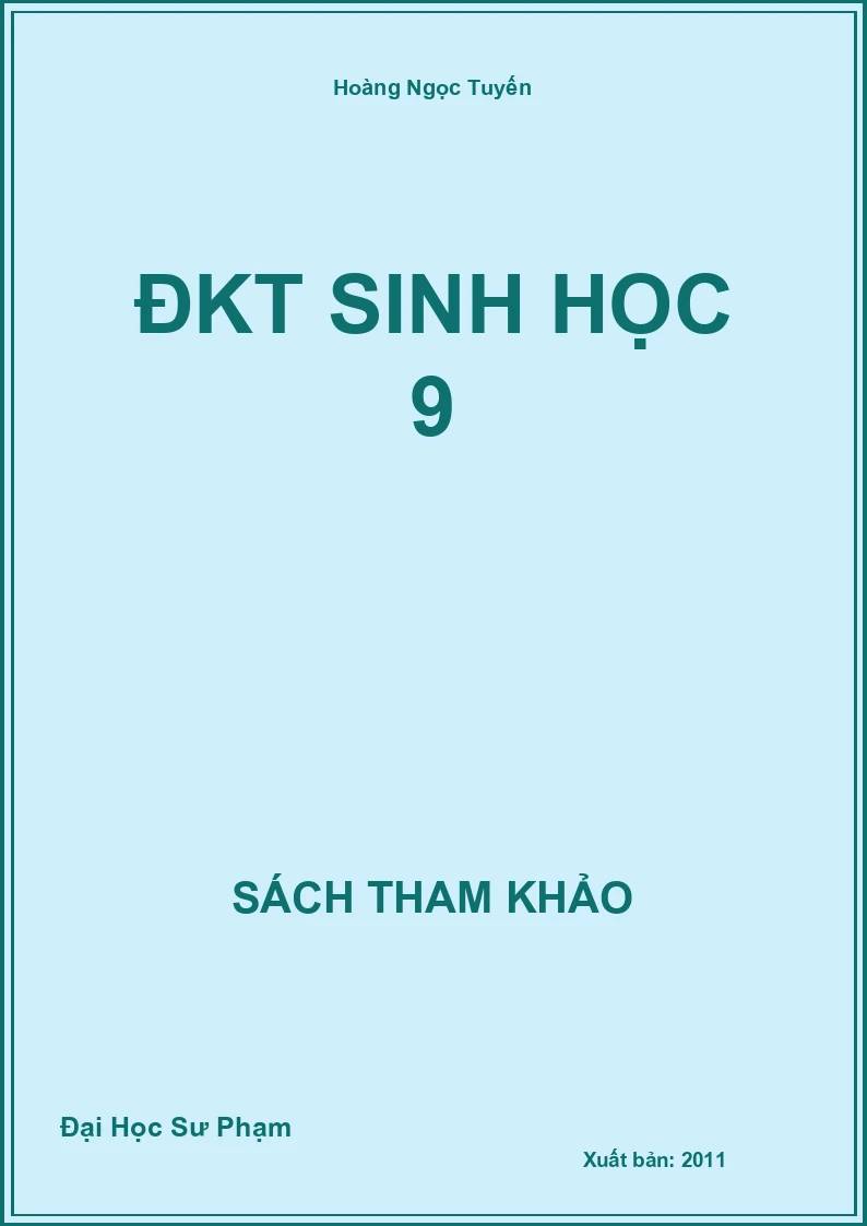 ĐKT Sinh học 9