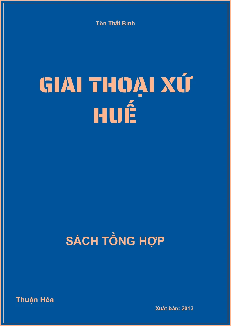 Giai thoại xứ Huế