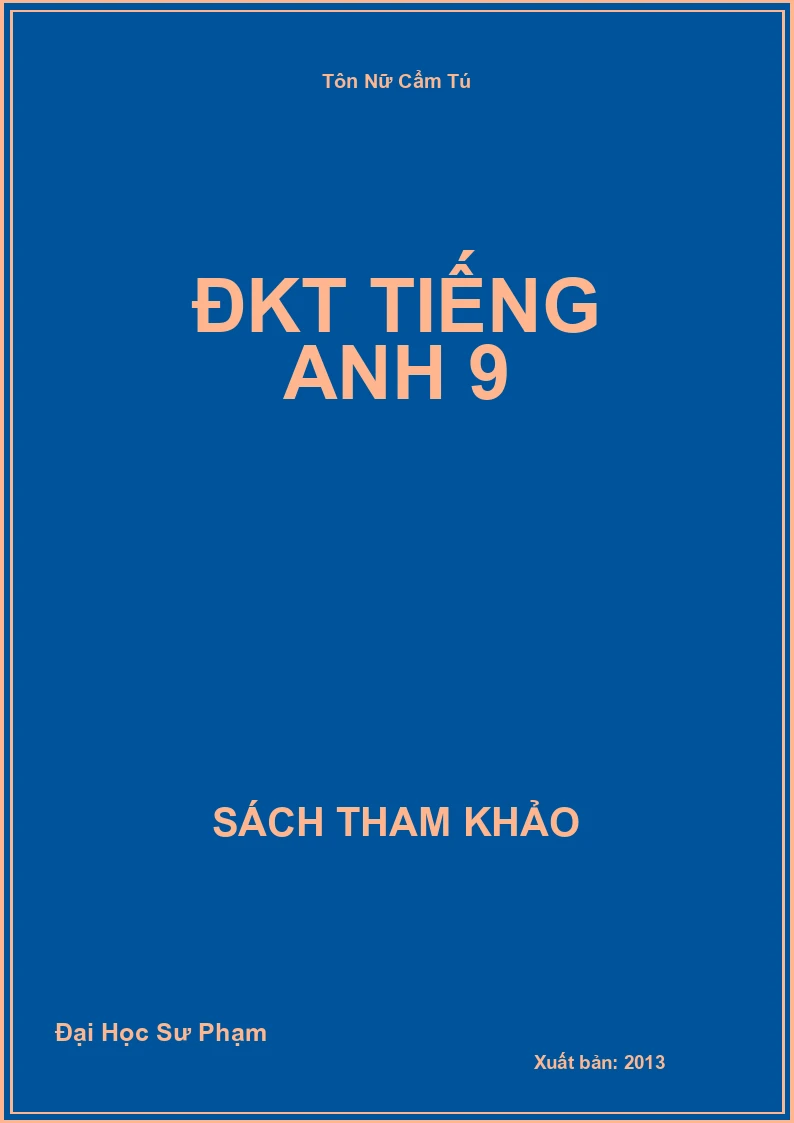 ĐKT Tiếng Anh 9