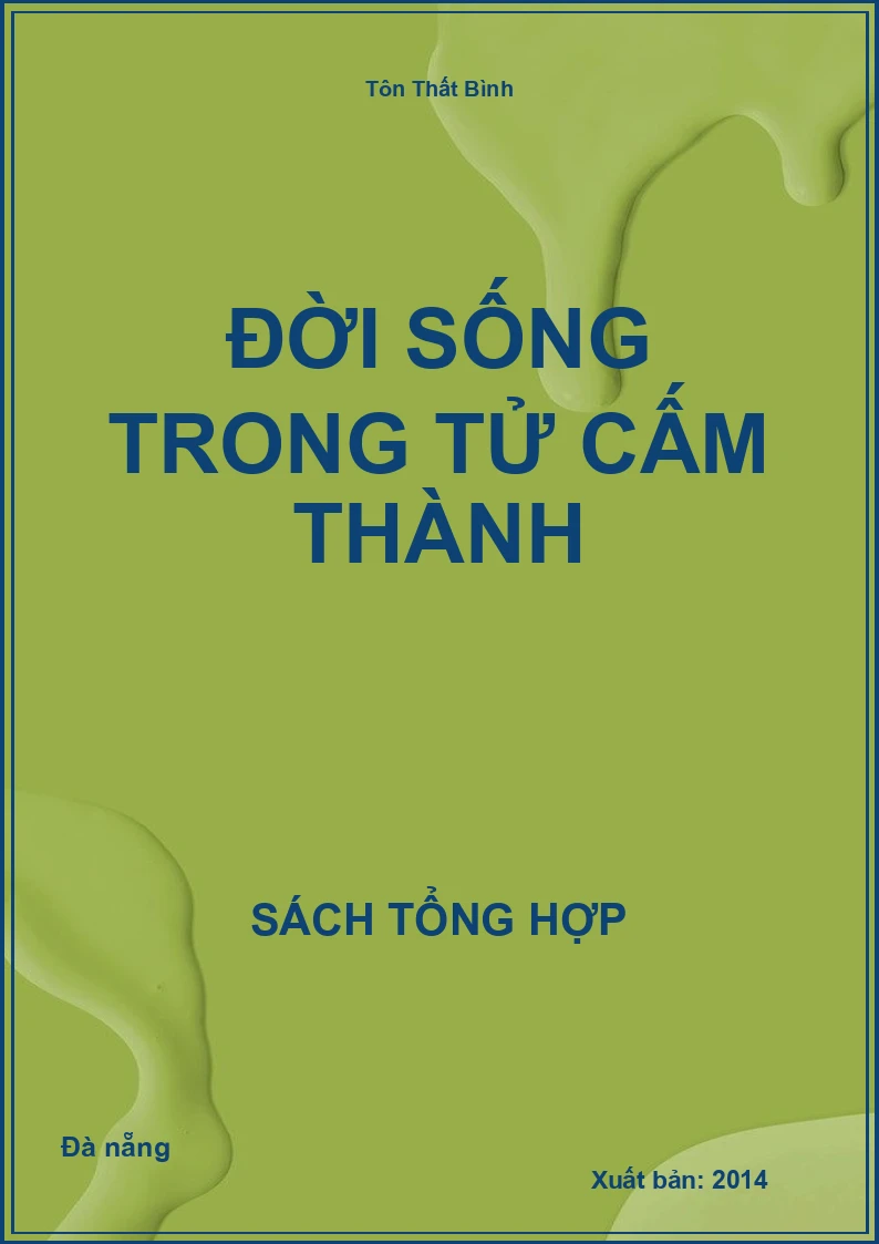 Đời sống trong Tử Cấm Thành