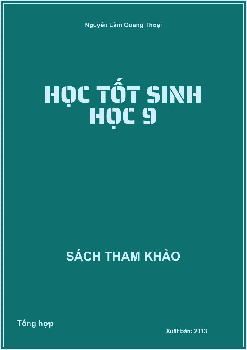 Học tốt Sinh học 9