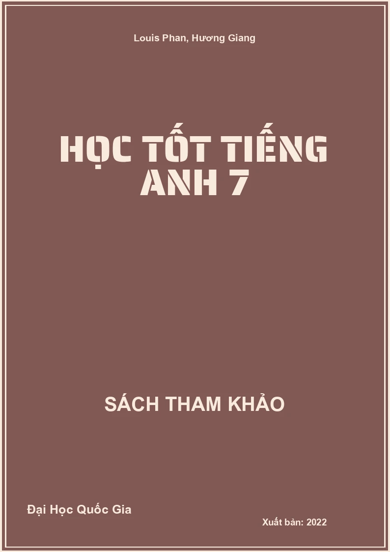Học tốt Tiếng Anh 7