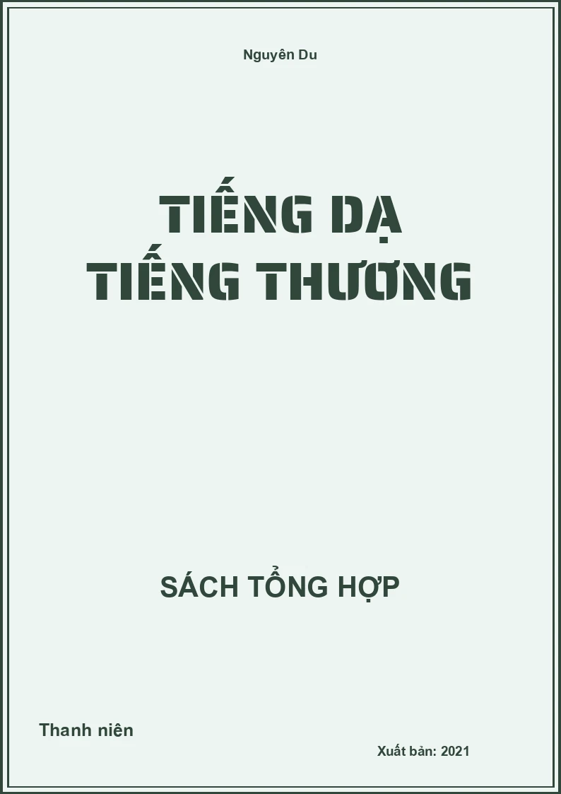 Tiếng dạ tiếng thương