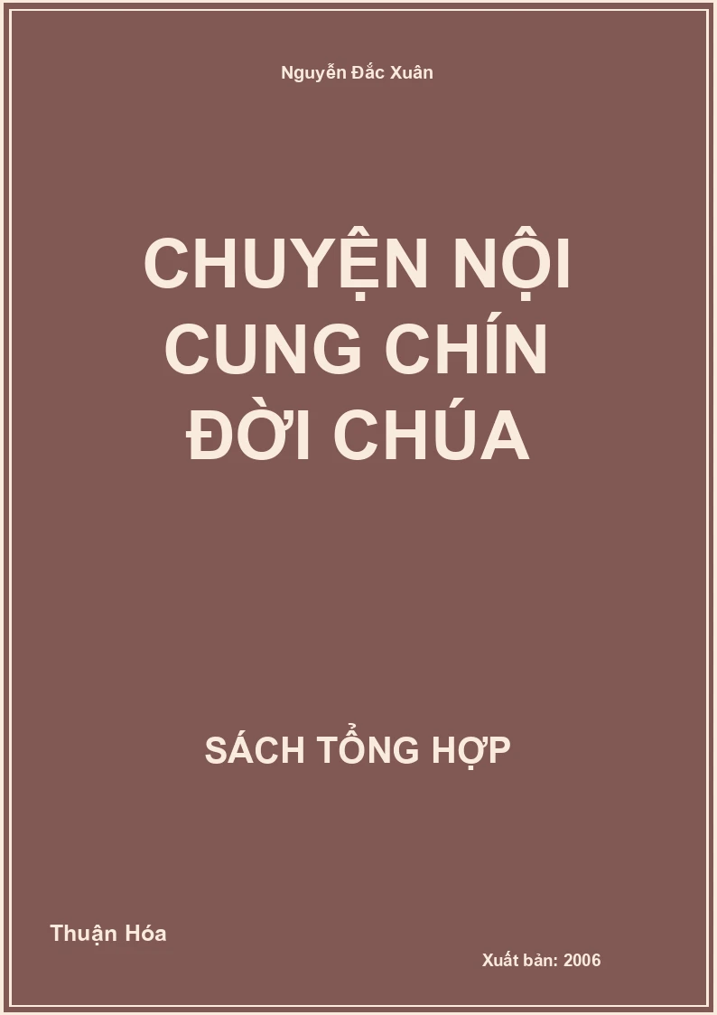 Chuyện nội cung chín đời Chúa