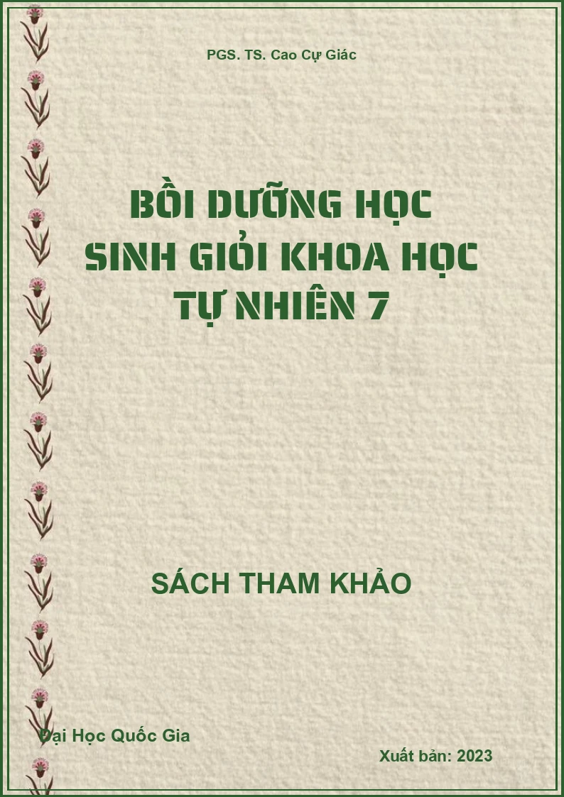 Bồi dưỡng học sinh giỏi Khoa học tự nhiên 7