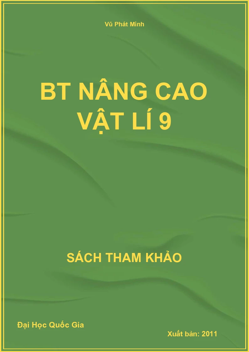 BT nâng cao Vật lí 9