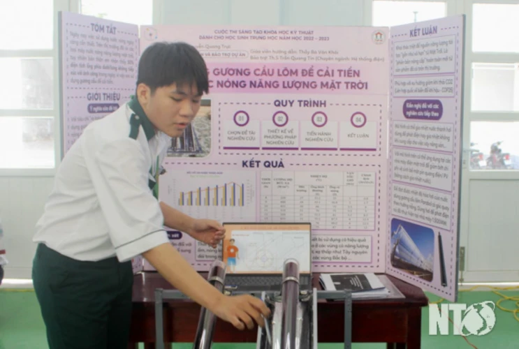 Nhiều dự án mang tính thực tiễn cao tại Cuộc thi Khoa học - Kỹ thuật dành cho học sinh trung học cấp tỉnh