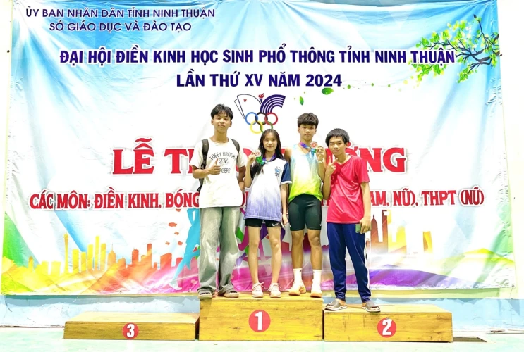 Đại hội điền kinh học sinh phổ thông tỉnh Ninh Thuận lần thứ XV năm 2024