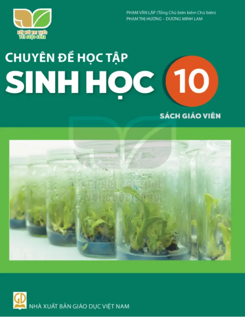 Sách giáo viên Chuyên đề học tập Sinh học 10 - Kết nối tri thức