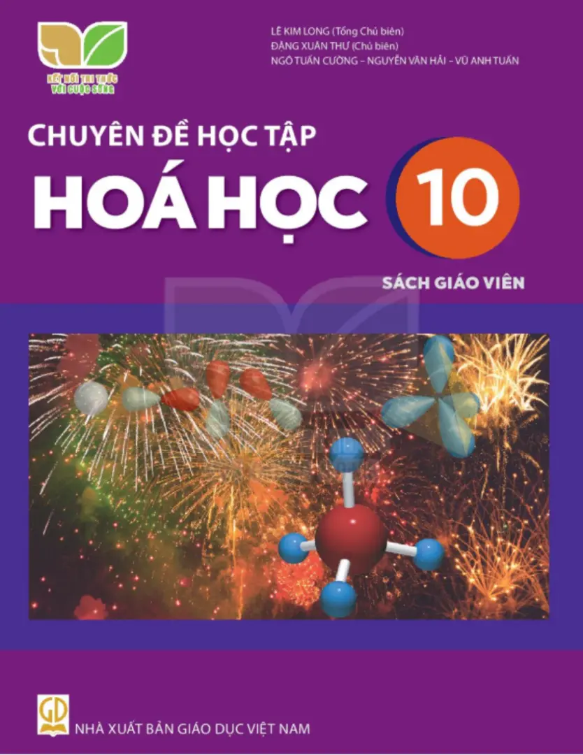 Sách giáo viên Chuyên đề học tập Hóa học 10 - Kết nối tri thức