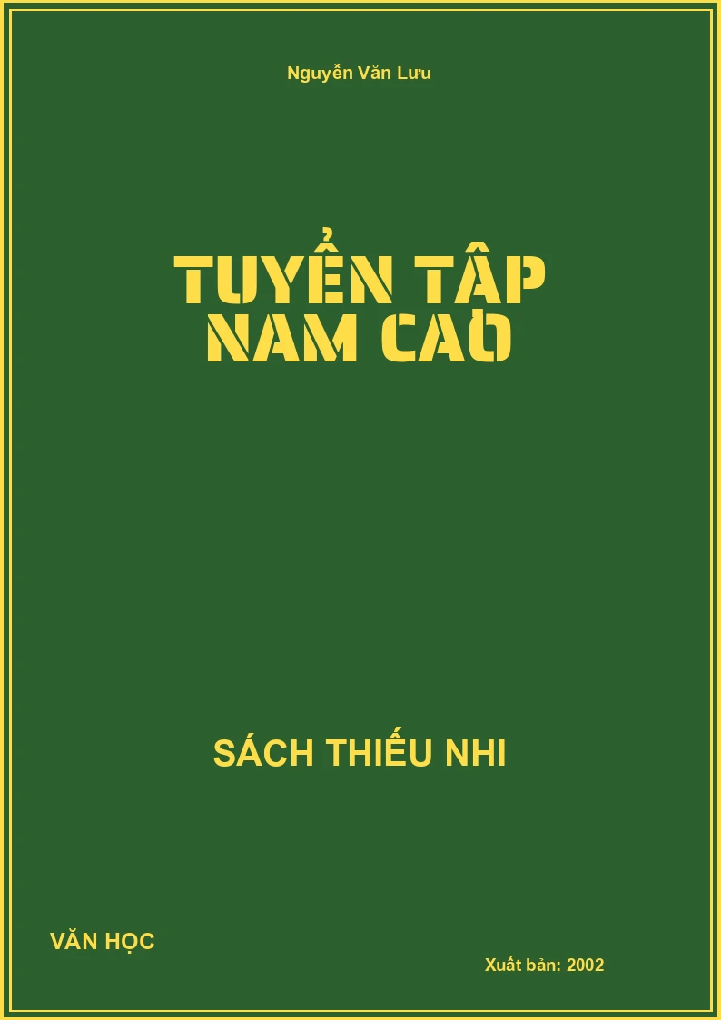 Tuyển tập Nam cao