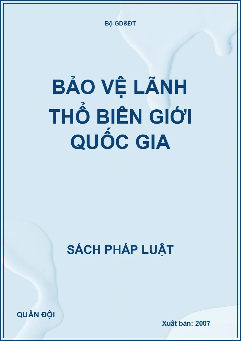Bảo vệ lãnh thổ Biên giới Quốc gia