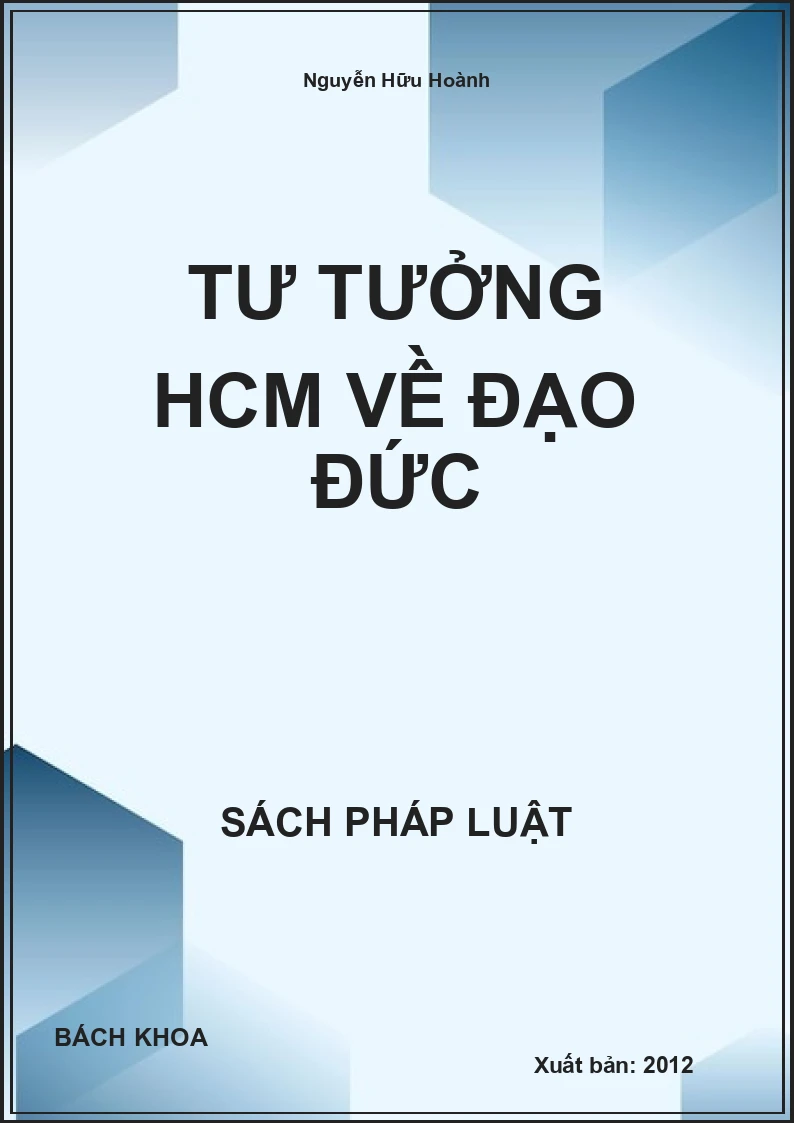 Tư tưởng HCM về đạo đức
