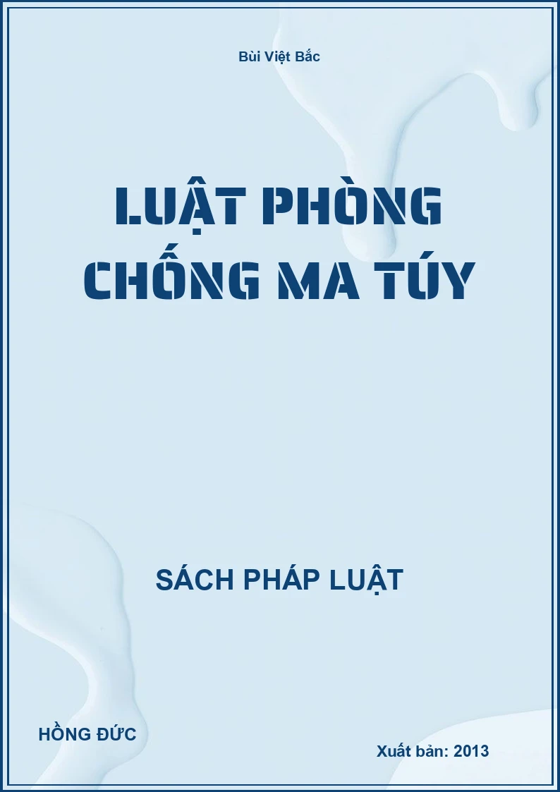 Luật phòng chống ma túy