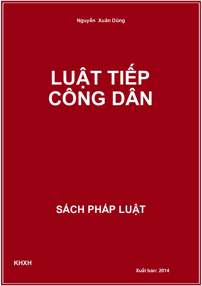 Luật tiếp công dân