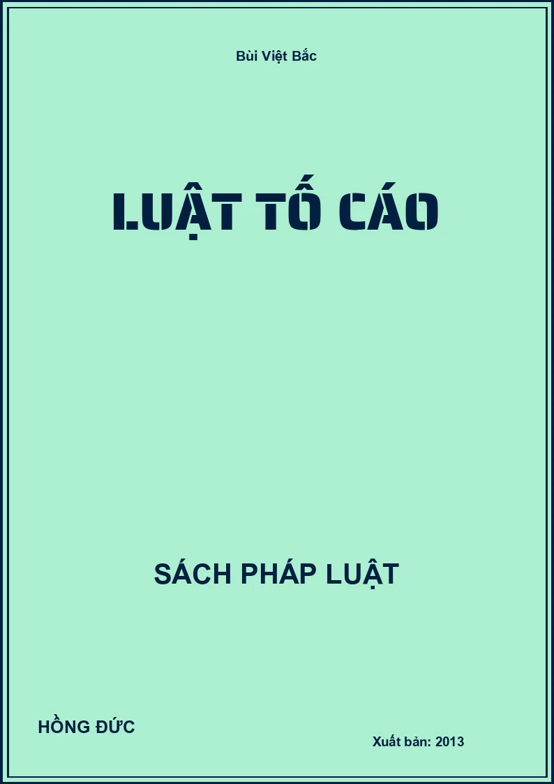Luật Tố cáo