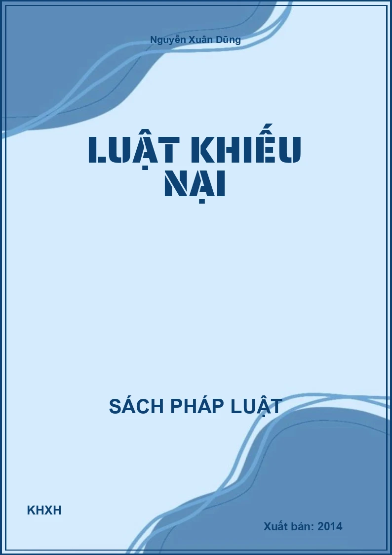 Luật khiếu nại