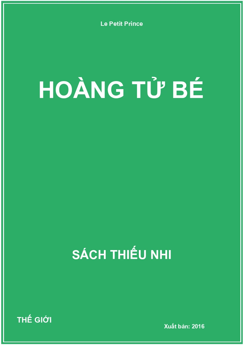 Hoàng tử bé