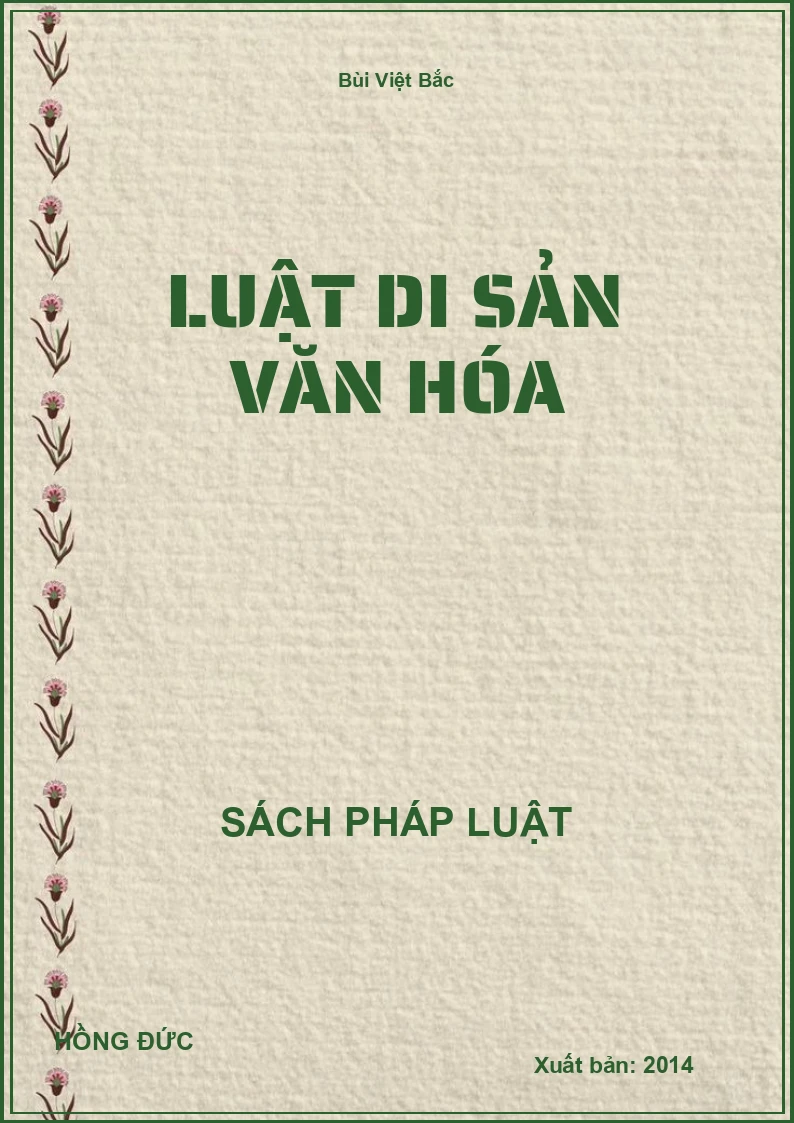 Luật Di sản văn hóa