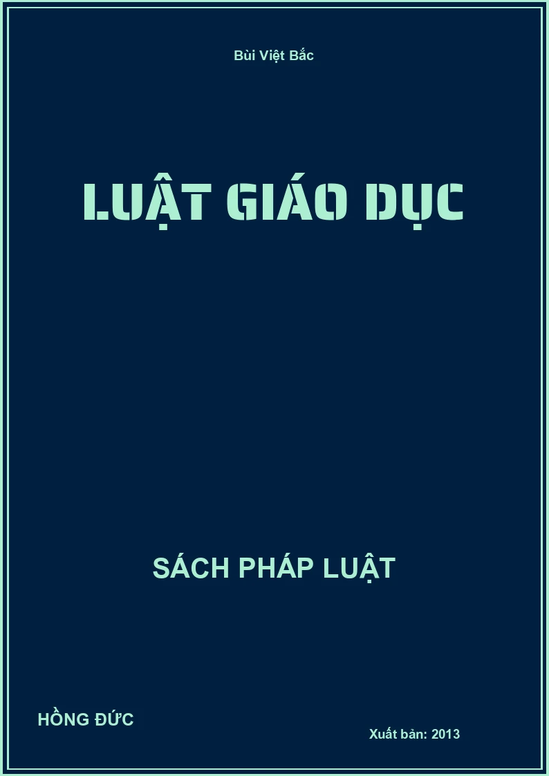 Luật Giáo dục