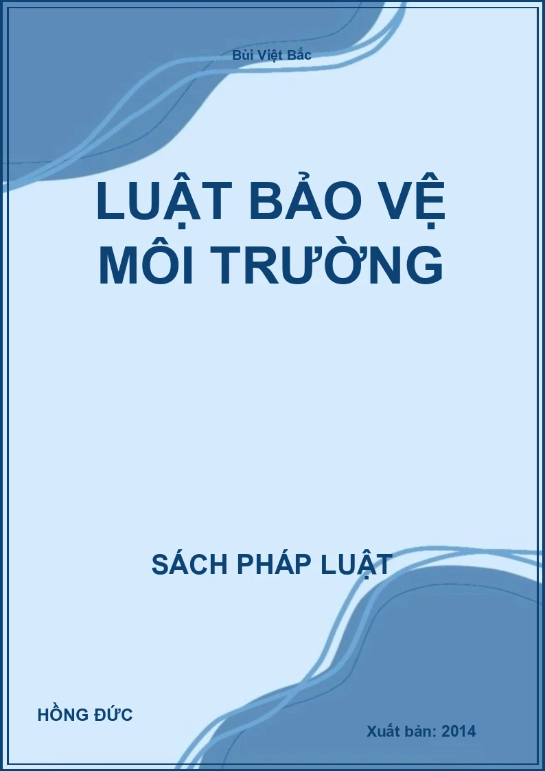 Luật bảo vệ môi trường