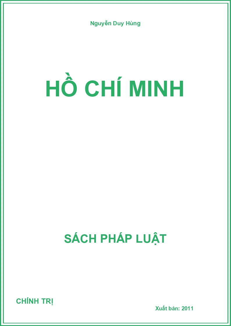 Hồ Chí Minh