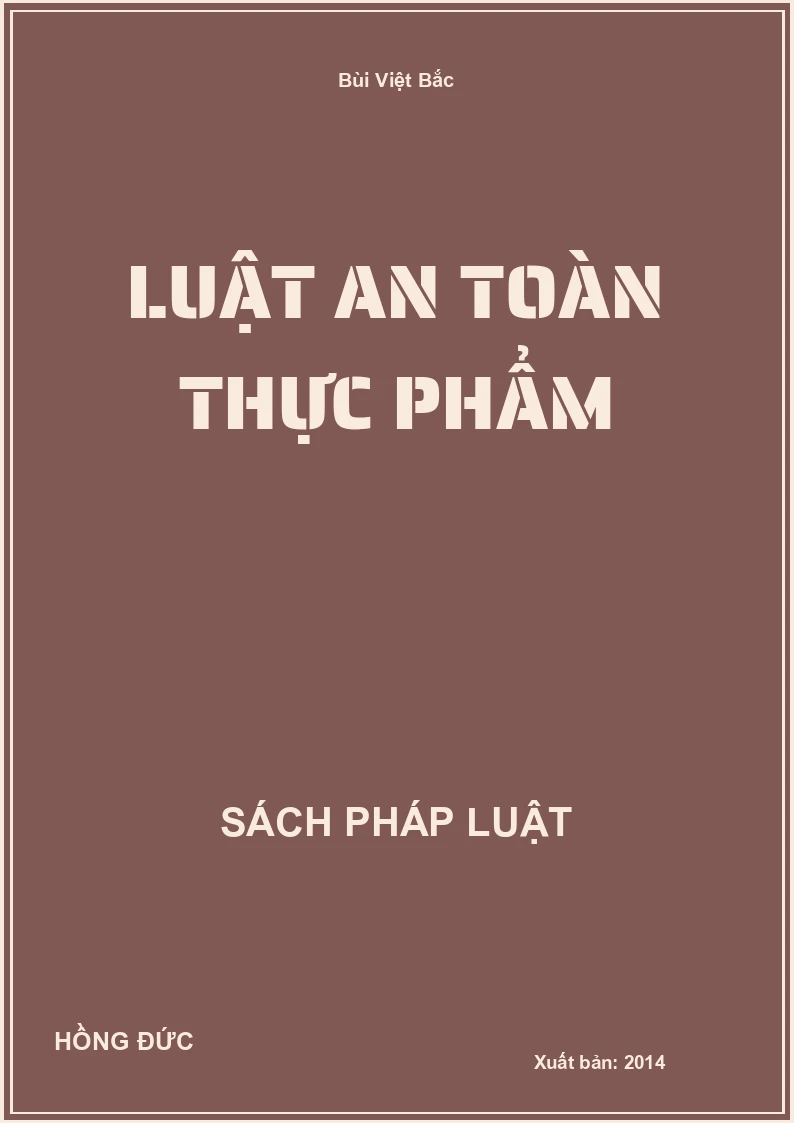 Luật an toàn thực phẩm