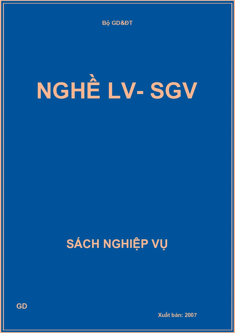 Nghề LV- SGV