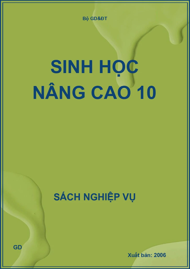 Sinh học nâng cao 10