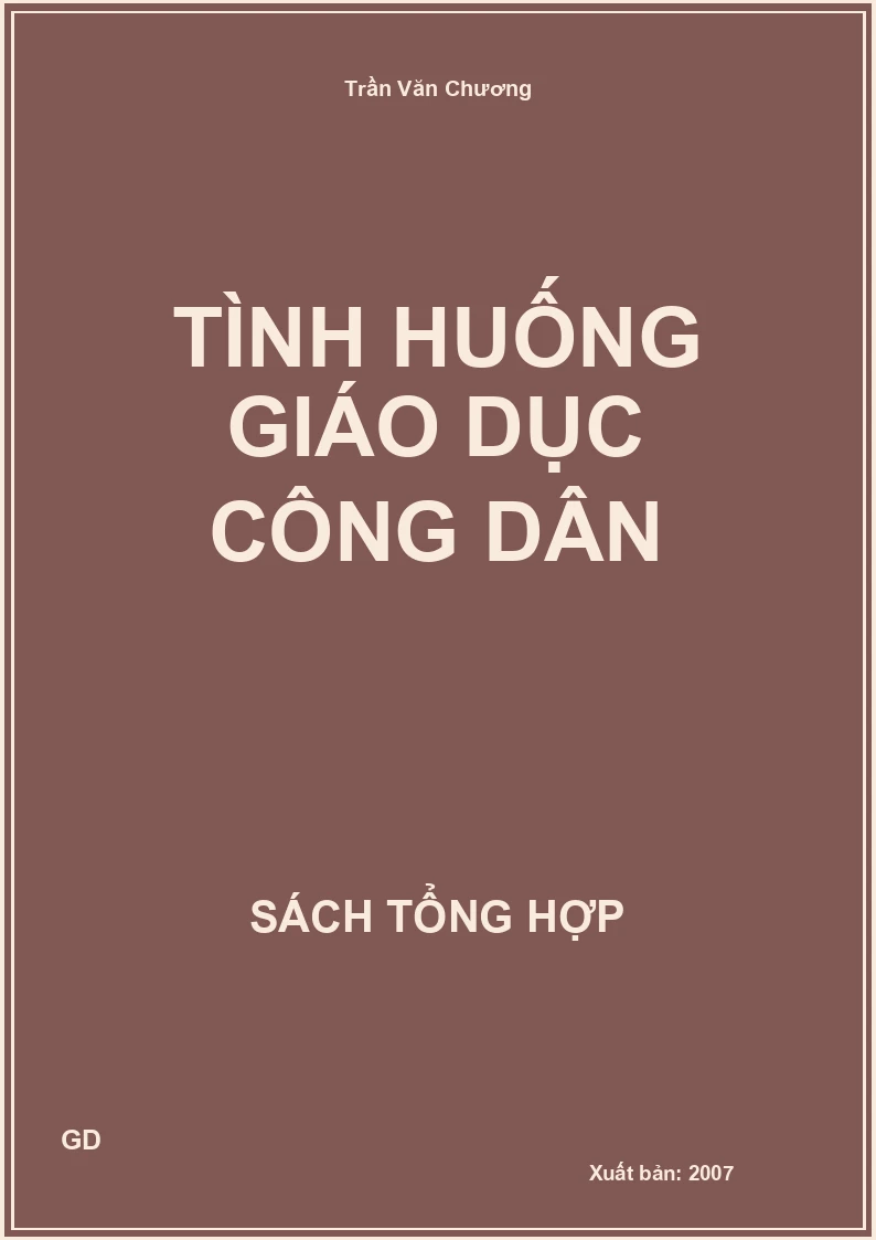 Tình huống giáo dục công dân