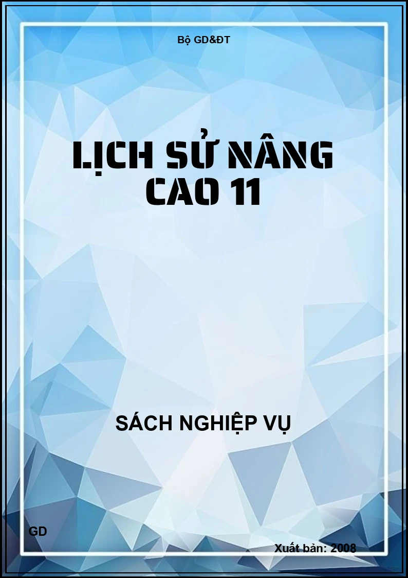 Lịch sử nâng cao 11