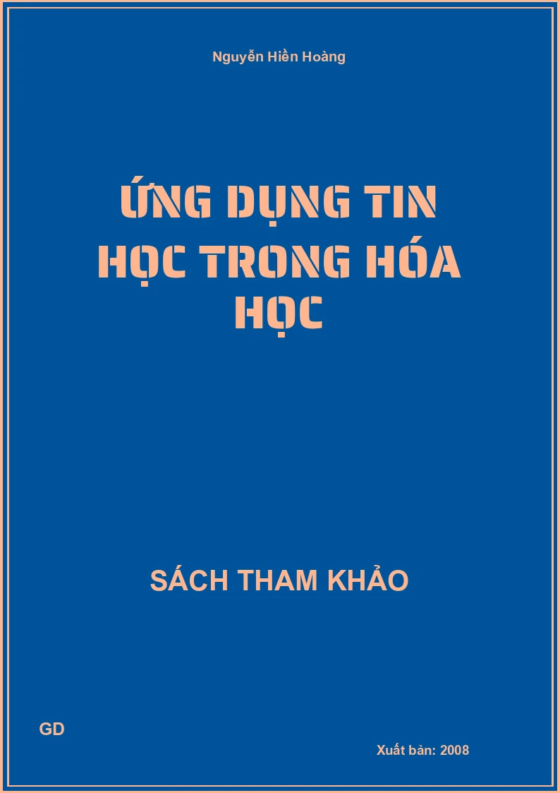 Ứng dụng tin học trong hóa học