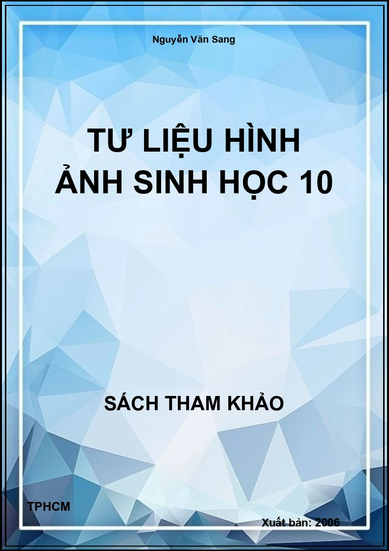Tư liệu hình ảnh sinh học 10