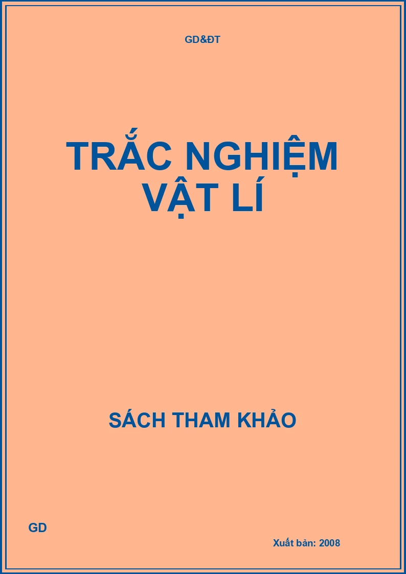 Trắc nghiệm vật lí
