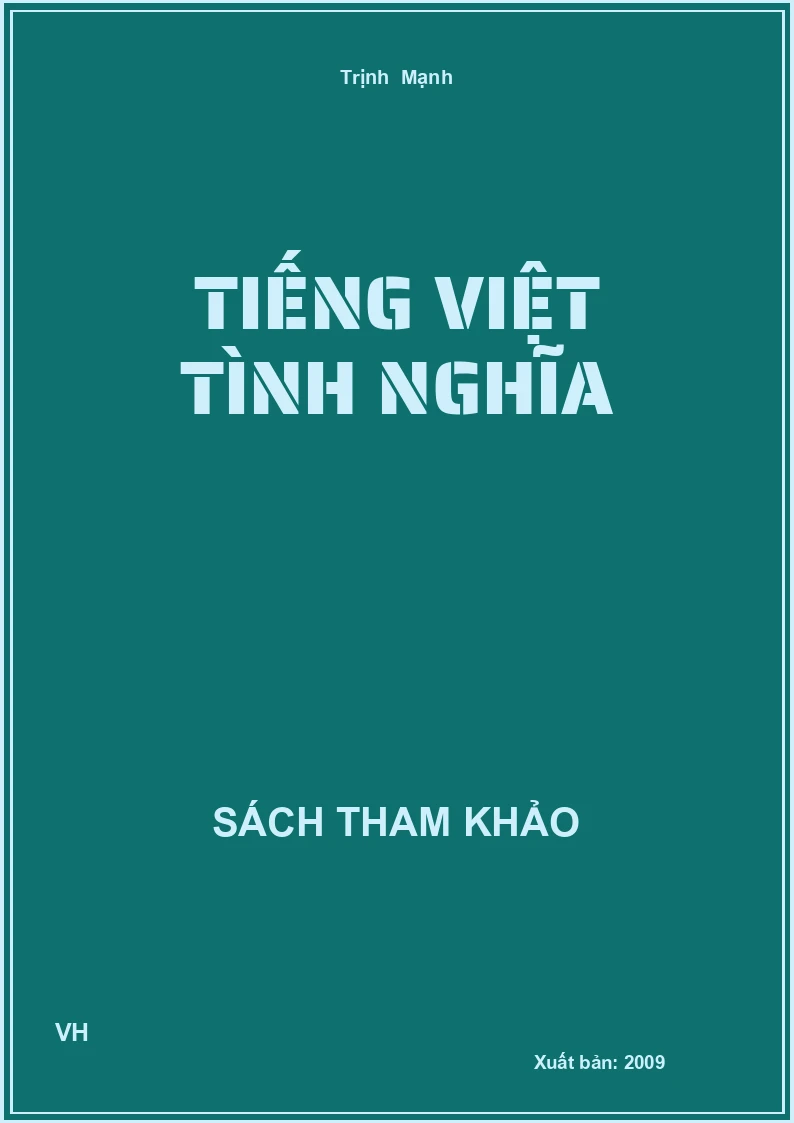 Tiếng việt tình nghĩa