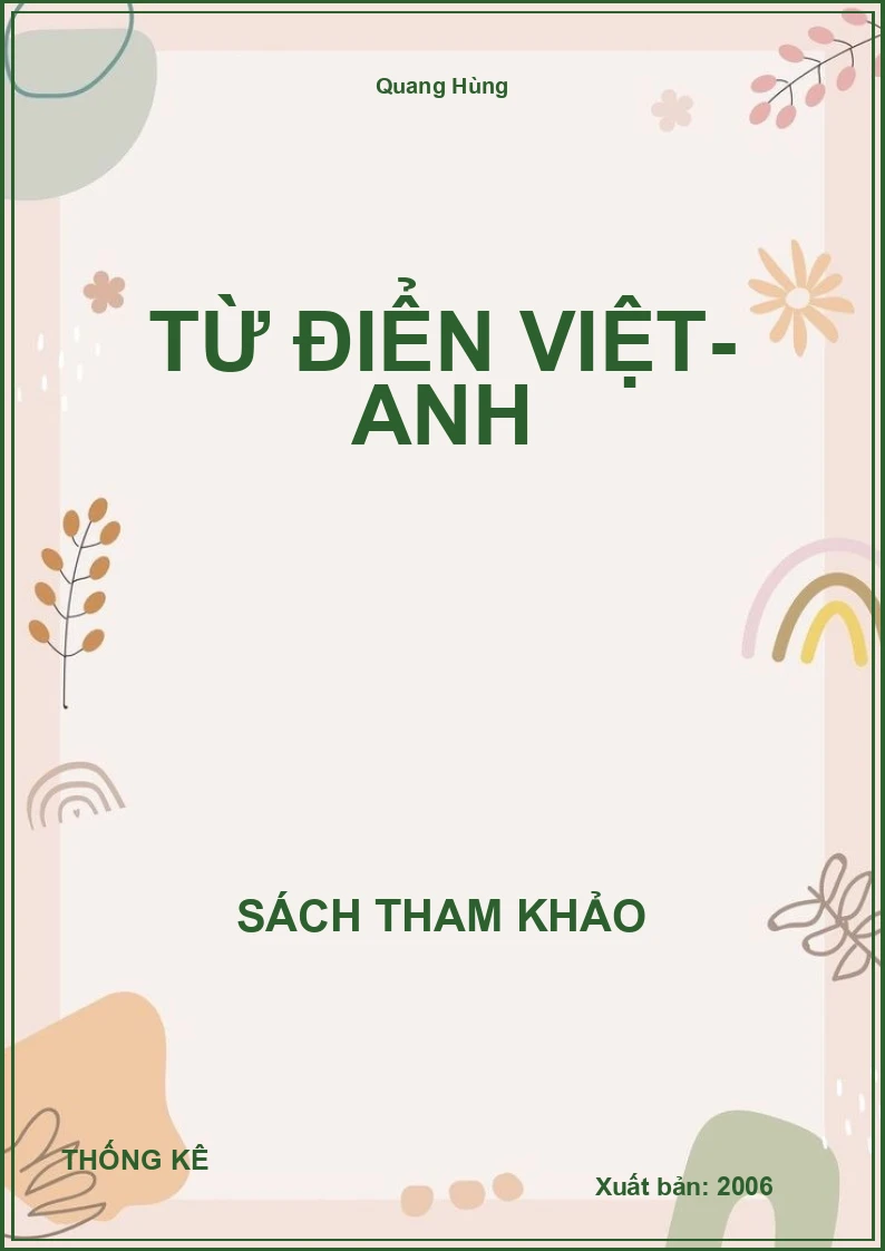 Từ điển Việt- Anh