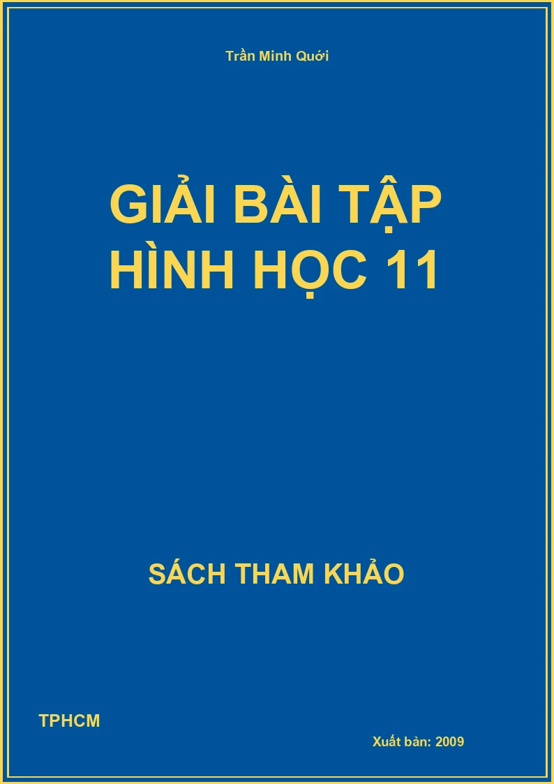 Giải bài tập hình học 11