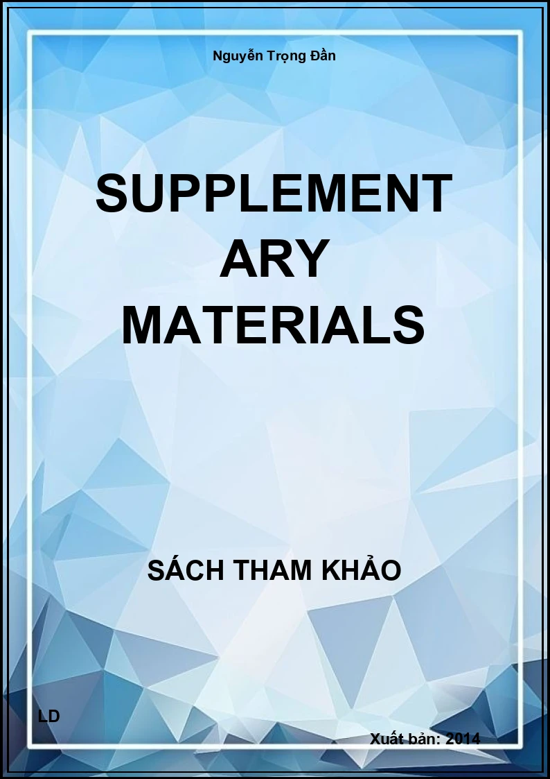 Supplementary materials
