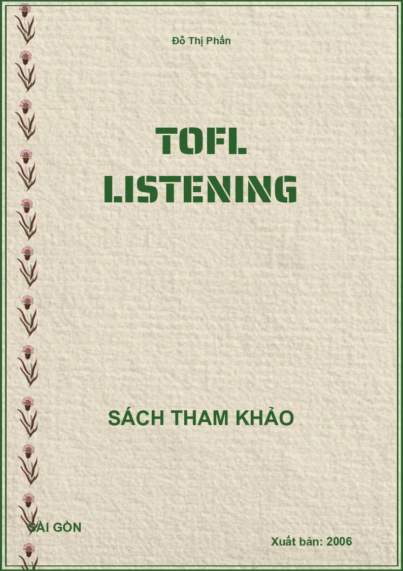 Tofl listening