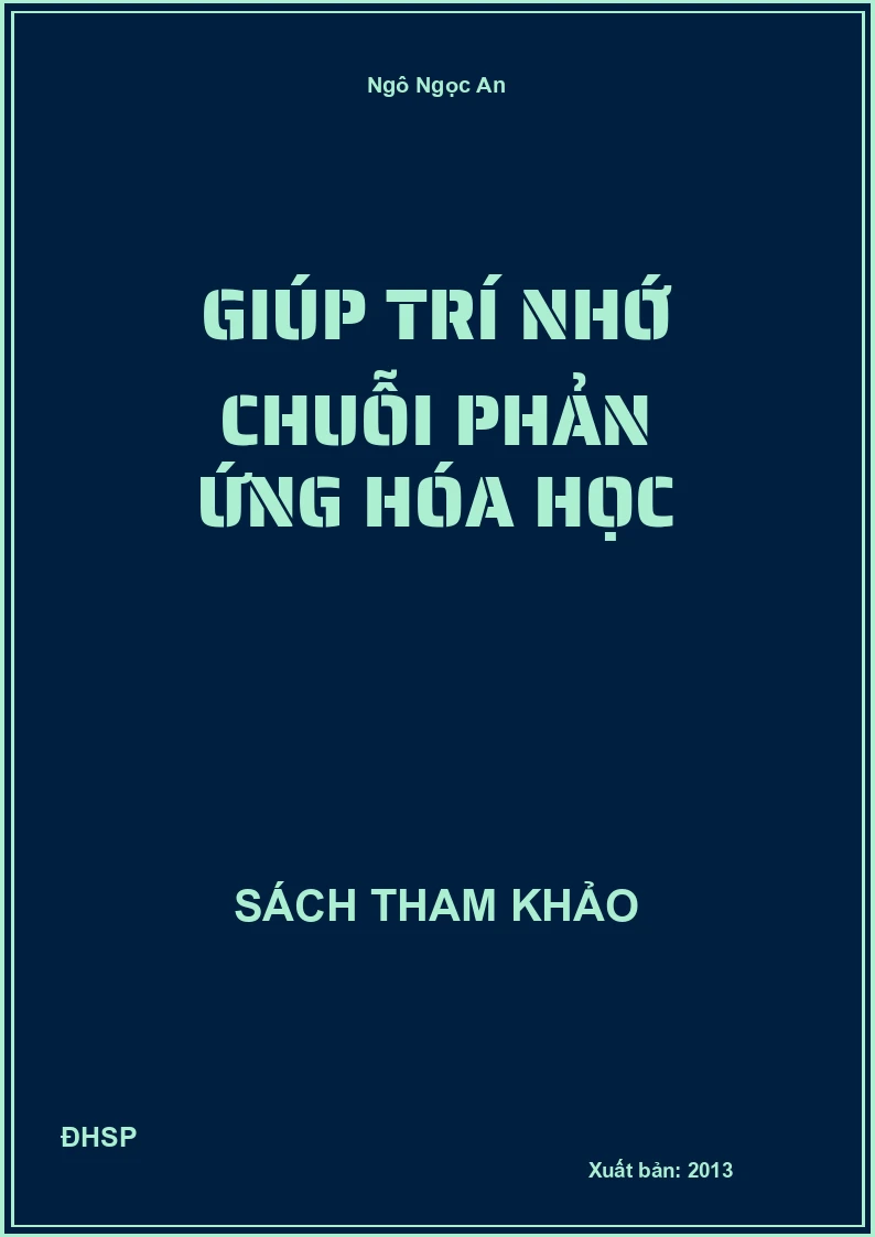 Giúp trí nhớ chuỗi phản ứng hóa học