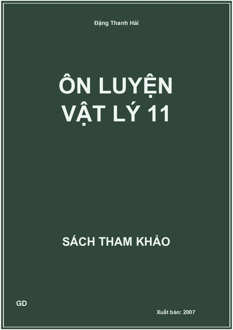 Ôn luyện vật lý 11