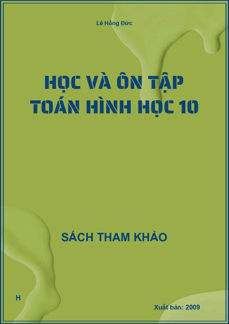 Học và ôn tập toán hình học 10