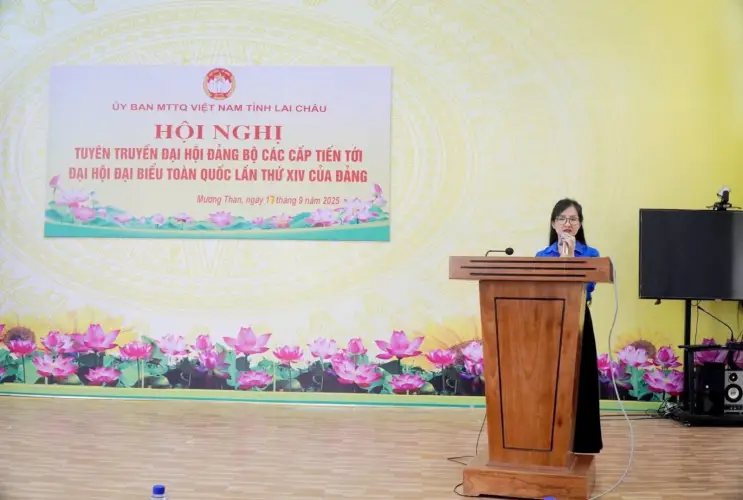 Hội nghị tuyên truyền Đại hội Đảng bộ các cấp tiến tới Đại hội đại biểu toàn quốc lần XIV