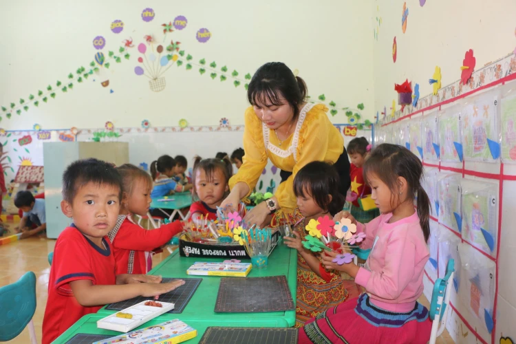 Đắk Nông nâng cao chất lượng giáo dục mầm non