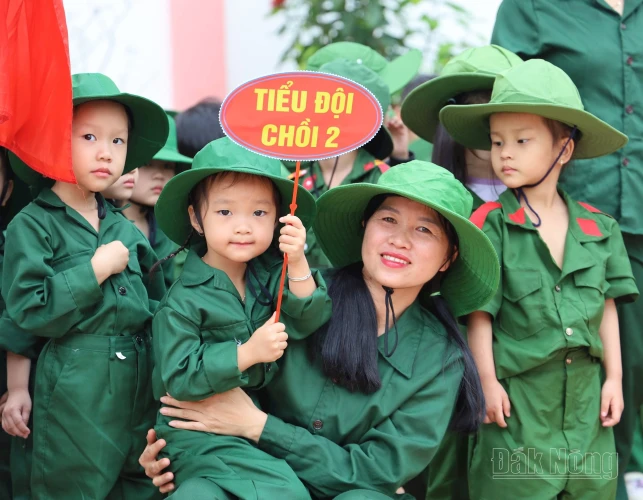 Đắk Nông đa dạng hóa hoạt động trải nghiệm để trẻ học mà chơi