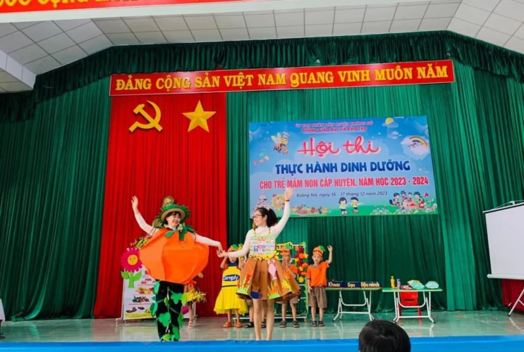 Hội Thi “Thực Hành Dinh Dưỡng Cho Trẻ Mầm Non Cấp Huyện” Năm Học 2023 – 2024