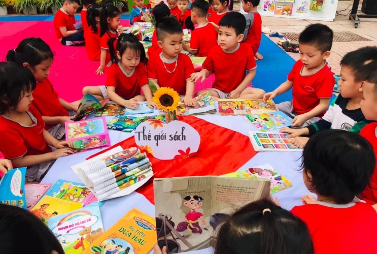 Gieo mầm văn hóa đọc cho trẻ mầm non: Hành trang quan trọng cho tương lai