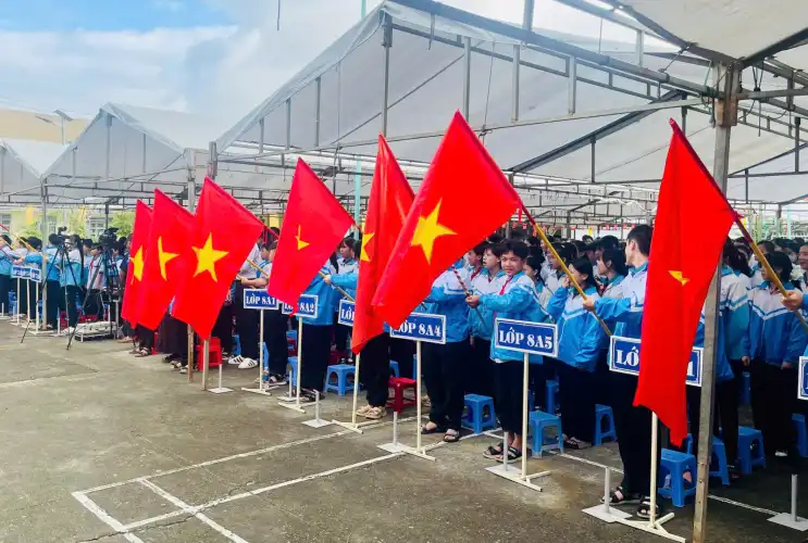 Chào Đón Năm Học Mới Tại Trường THCS Lê Hồng Phong: Khởi Động Một Năm Học Sôi Động
