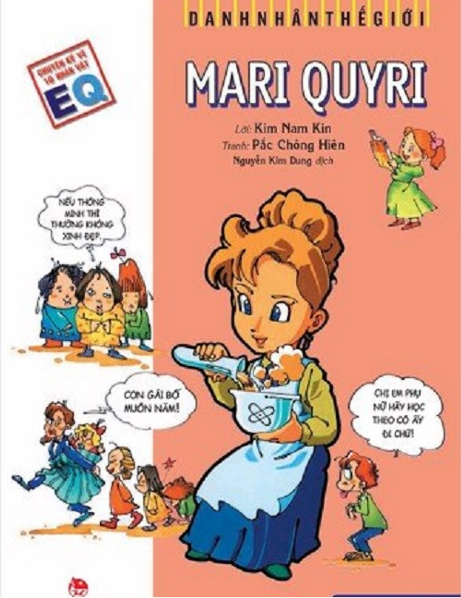 Truyện tranh Danh nhân thế giới - Mari Quyri